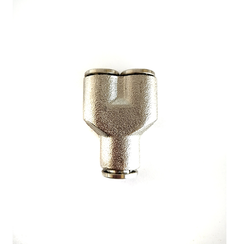 Metal Y fitting 6